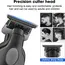 Kemei 2293 Professional Men Hair Beard Trimmer Zero Gapped Cordless Hair Clipper Barber Rechargeable Finish Hair Cutting Machine