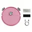 3 In 1 Compact Car Robot Vacuum Lightweight Smart Cleaning Machine Automatic Obstacle Avoidance for Pet Hair&Hard Floor&Carpet