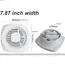 220V 4/6/7inch 110/150/180mm Silence Ventilating Strong Exhaust Extractor Fan for Window Wall Bathroom Toilet Kitchen Mounted