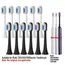 Replacement Brush Heads For Mijia T301 T302 T501 /501CSonic Electric Toothbrush Head DuPont Soft Bristle Nozzles