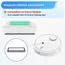 HEPA Filter For Roborock E3 E4 E5 S5 S50 S55 S60 S5 MAX S6 S6 Pure S6 MaxV For Xiaomi 1S SDJQR01RR Robot Vacuum Accessories Part