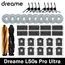 Dreame L50s Pro Ultra Vacuum Cleaner Replacement Accessories Main Side Brush HEPA Filter Mop Cloths Dust Bag Spare