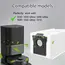 Dust Bags for Dreame X50 Ultra/X40 Ultra/X30 Ultra/L50 Ultra/L40 Ultra/L10s Ultra Gen 2/L10s Pro Ultra Robot Vacuum Cleaner