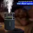 Colorful Gradual Change Atmosphere Light Vehicle Mounted Humidifier with Noise Reduction Mute Delicate Spray for Fresh Air