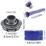 For Dyson V8 Vacuum Cleaner Spare Part, Motor Rear Cover Back Cover HEPA Filter Replacement Parts