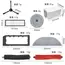 Roborock S8 MaxV Ultra Robot Vacuum Spare Parts Main Side Brushes Mop Cloths HEPA Filters Dust Bags Accessories