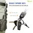 AK-03B Mini Restraint Tool, Short Version, Made of High Carbon Steel, With Key Ring, Compatible With Most Standard Restraints