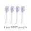 Replacement Brush Heads for XIAOMI MIJIA MES609/610 Pro 4/8PCS Sonic Electric Toothbrush Sealed Package Brush Heads Soft