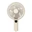 Portable Folding Handheld Fan 3600mAh USB Rechargeable Desktop Fan 199 Speed Powerful Wind Camping Fan for Outdoor Travel Home