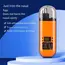 USB Rechargeable Nose & Ear Hair Trimmer for Men, Portable Mini Compact Design with Fast Charge, Electric Grooming Kit