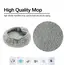 Microfiber Cleaning Rag For Window Cleaner Robot,Reusable 14.5cm Mops For Universal Round Robot Vacuum Cleaner Towel Dust Cloth