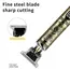 T9 Electric Hair Clipper for Men Professional Barber Shaver Beard Trimmer Dragon Buddha Design Body Hair Cutting Machine
