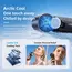 Portable Ice Compress Fan High Speed Cooling Ice Pack Fans 3000mAh 5 Speeds 180°Adjustable LED Display USB Rechargeable Mini Fan
