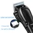 KEMEI ADJUSTABLE HAIR CLIPPER FOR MEN PROFESSIONAL HAIR TRIMMER ELECTRIC CORDLESS BEARD HAIR CUTTING MACHINE USB RECHARGEABLE