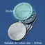 Microfiber Cleaning Rag For Window Cleaner Robot,Reusable 14.5cm Mops For Universal Round Robot Vacuum Cleaner Towel Dust Cloth