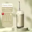 Portable Electric Water Flosser, Foldable & Retractable Oral Irrigator for Teeth Cleaning, Braces & Tongue Care