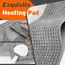 Portable Heating Support Belt Heated Waist Brace With Adjustable Temperature Warm Back Belt Abdomen Warmer Lumbar Support Pad
