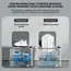 Dual-Use Portable Shoe Washer Gray - 20/30/40 Min Modes, Drum Design, Non-Removable Shoelace, with Car to DC Line