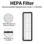 For Xiaomi X20 Max / D109GL Robot Vacuum Parts Main Brush Side Brush Hepa Filter Mop Cloth Dust Bag Replacement Accessories