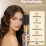 Upgraded Round Volumizing Brush For Dyson Airwrap HS01 HS05 HS08 Sencicimen X9 Straight Curls Hair Styling Nozzle Accessories