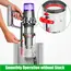 For Dyson V11 V15 SV14 SV15 SV22 Vacuum Upgraded Dust Container  Cleaner Large Container Replacement Big Bin Assembley Part