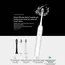 HOT Electric Ultrasonic Toothbrush Six Speed Mode Home Soft Hair USB Charging Waterproof Adult Tooth Cleaner