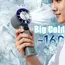 120 Speed Handheld Fan Mini Portable Outdoors Bladeless Desktop Fans Rechargeable Instant Cooling With Ice Mode For Men Women