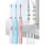 1Pcs Adult Soft Bristle Sonic Electric Toothbrush Waterproof Portable Intelligent Effective Oral Care for Men Women Home Travel