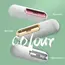 (Double-Click to Turn On, Long-Press to Turn Off) Refrigerator Deodorizer, USB Rechargeable Air Purifier, Pet Purifier, Household Wardrobe and Shoe Cabinet Deodorizer, Odor Eliminator, Suitable for Home Use and Travel