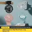 Mini Portable Clip On Fan USB Desk Fan 3 Leaf Speeds Quiet Wind 720° Rotate Personal Electric Fan Standing Fans for Room Home