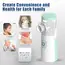 Mini Revitalize Facial Steamer and Humidifier 2-in-1 Nano Ion Mist for Skin Moisturizing Tool Air Moisturizing with Water Tank