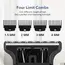 Men's Cordless Hair Clipper Professional Haircut Shaver Beard Trimmer Grooming Kit with LED Display for Precision Hair Cutting