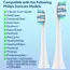 Compatible with Philips Sonicare Electric Toothbrush Replacement Toothbrush Heads, Brush Head for 2100 4100 5100 6100 7300 9000