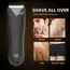 2026 Men's Body Trimmer, Electric Razor, Pubic and Underarm Hair Private Hair Trimmer, Ceramic Blade Men's Grooming Kit