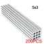 Super Strong Neodymium Magnet N35 NdfeB Permanent Magnetic imanes Round Powerful Magnets Refrigerator Magnet  2x2/6x2/6x3/10x3