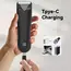 2026 Men's Body Trimmer, Electric Razor, Pubic and Underarm Hair Private Hair Trimmer, Ceramic Blade Men's Grooming Kit