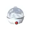 Automatic Shut Off Electric Egg Cooker 7 Eggs Multi-functional Steamer for Custard Boiled Poached Eggs Breakfast Appliance