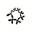 120PCS Black Stainless Steel Retaining Circlip Set Snap Ring E-Clip Washer Assortment for Shaft Fastener M1.5-M10