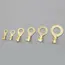 150pcs/set Round Terminal Block DJ431 O-type Lugs Terminals Cold-Pressed Connector Copper Tab Wiring Nose Combination Set New