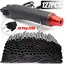 Black Heat Shrink Tube Kit Thermoresistant Tubing Shrink Wire Wrapping Electrical Connection Cable Insulation Sleeves Protecter