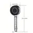 1pc Filtered Supercharged Shower Head Four-speed Adjustment With Water Seal Multi-functional Home Shower Bathroom Accessories