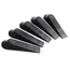 5pcs Set Plastic Door Stop Stoppers Non-Slip Base Durable Heavy Duty Door Stopper Wedge Shape Buffers Door Holder Office Doors