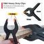 2inch Spring Clamps Heavy Duty Plastic For Background Muslin Canvas Paper Chromakey Screen Clip Photo Studio Carpenter Tool