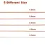 10M T2 Pure Copper Wire Round Coil Conductive Bare Copper Cable Wires for Electric Wire DIY Craft 0.3/0.5/0.8/1/1.2mm