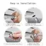 1pc 1080° Swivel Stainless Steel Faucet Extender Splashproof Dual Spray Mode Bathroom Sink Accessories Universal, with Adapter
