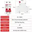 EARU 2P DC 1000V MCB Solar Mini Circuit Breaker Overload Protection Switch 6A 10A 16A 20A 25A 32A 40A 50A 63A Photovoltaic PV