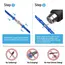 50-1000Pcs Solder Seal Wire Connectors Heat Shrink Solder Butt Insulated Connectors Solder Connector Kit Automotive Marine