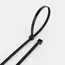 Plastic Nylon Cable Tie 100 PCS Black 5X300 Cable Tie Fixing Ring 3X200 Cable Tie Zipper with 5X200 Self-Locking Nylon Cable Tie