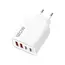 120W Multi Port USB Type C Quick Fast Charger PD QC3.0 Wall Power Adapter EU US UK Plug For iPhone 17 16 15 14 Samsung Xiaomi