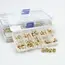 Heat Set Insert Tool M2 M3 M4 M5 M6 M8 Soldering Iron Tip Brass Thread Insert Nut Hot Melt Plastic Nuts Kit Printing 3D Inserts